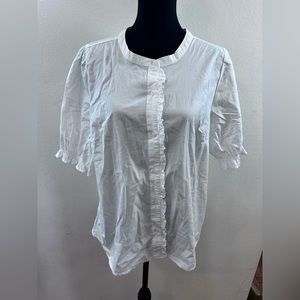 COPY - J.Crew Factory Cotton poplin shirt with jewel buttons